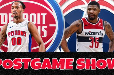 Detroit Pistons vs Washington Wizards Postgame Show | Pistons Talk Podcast