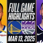 Golden State Warriors vs Sacramento Kings FULL Game Highlights | Mar 13 | 2024-25 NBA Season
