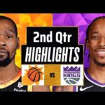 Phoenix Suns vs. Sacramento Kings Full Highlights 2nd Qtr | Mar 14 | 2025 NBA Highlights