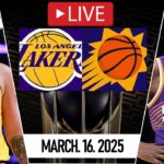 NBA LIVE | Los Angeles Lakers vs Phoenix Suns | March 16, 2025 | Suns vs Lakers NBA LIVE 2K25