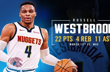 Russell Westbrook Full Game Highlights vs. Wizards 📺 | 3/15/25