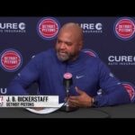 Pistons coach JB Bickerstaff CRASHED OUT after loss to OKC