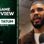 Jayson Tatum on Payton Pritchard Making NBA HISTORY: "It's Special" | Celtics vs Nets Postgame 3-15