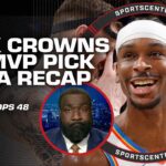 Perk crowns SGA this year's MVP after 48-point outing vs. the Pistons | NBA on ESPN