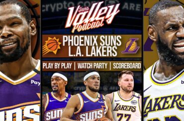 Phoenix Suns vs Los Angeles Lakers | LIVE Reaction | Scoreboard | Play By Play | Postgame Show