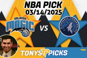 Orlando Magic vs. Minnesota Timberwolves Pick 3/14/25 NBA Pick Prediction