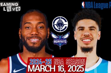 Charlotte Hornets vs Los Angeles Clippers NBA Live Stream (Play-By-Play & Scoreboard)