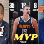 FIRST TAKE | Nikola Jokic outplay SGA for NBA MVP - Stephen A. Smith on Nuggets beat Thunder 140-127