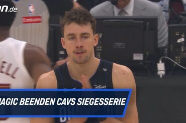 NBA-Highlights: Franz Wagner führt Magic zum Sieg - Cavs Serie reist