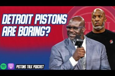 The Detroit Pistons Are Boring To Shaq? | Pistons Talk Podcast