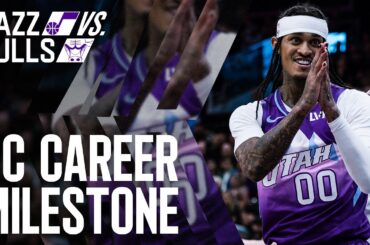 Clarkson hits 12,000 career points vs Bulls 🐂 | UTAH JAZZ