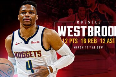 Russell Westbrook Full Game Highlights vs. Warriors 📺 | 3/18/25