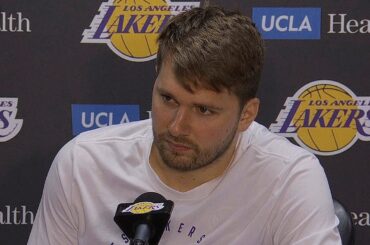 Luka Doncic Talks WIN vs Spurs, Full Postgame Interview