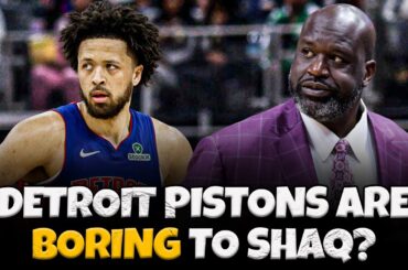 Reacting To Shaq Saying The Detroit Pistons Are Boring?