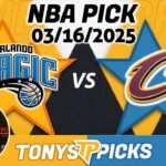 Orlando Magic vs. Cleveland Cavaliers Pick 3/16/25 NBA Pick Prediction
