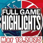 Charlotte Hornets Vs Atlanta Hawks Game Full game Highlights Mar 18,2025 NBA Season 2024-25