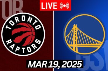 NBA LIVE! Toronto Raptors vs Golden State Warriors I March 19, 2025 Warriors vs Raptors 2K Live