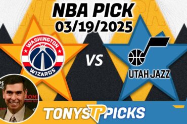Washington Wizards vs Utah Jazz Pick 3/19/25 NBA Pick Prediction