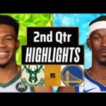 Golden State Warriors vs. Milwaukee Bucks Full Highlights 2nd Qtr | Mar 18 | 2025 NBA Highlights