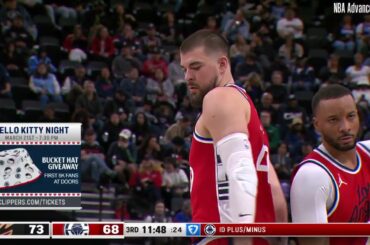 Ivica Zubac 28 pts 20 reb 1 ast vs Cleveland Cavaliers | 2025-03-18