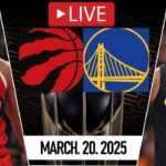 NBA LIVE | Golden State Warriors vs Toronto Raptors | March 20, 2025 | Raptors vs Warriors 2K25
