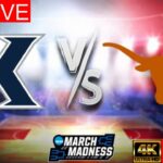 Texas vs. Xavier LIVE 4K | Men's College Basketball March 19, 2025 🏀