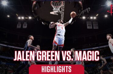 Jalen Green (26 points) Highlights vs. Orlando Magic l Houston Rockets