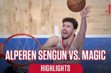 Alperen Sengun (22 points) Highlights vs. Orlando Magic l Houston Rockets