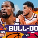 Booker & Durant DOMINATE Bulls, Phoenix Suns RISE To 10th Seed Despite Late Scare