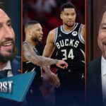 Does the Bucks' 104-93 loss vs. Warriors mean Giannis, Dame and Co. are done? | FIRST THINGS FIRST