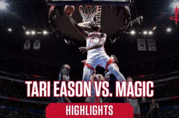 Tari Eason (16 points) Highlights vs. Orlando Magic l Houston Rockets