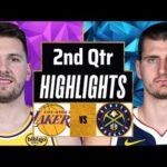 Los Angeles Lakers vs Denver Nuggets Full Highlights 2nd Qtr | Mar 19 | 2025 NBA Highlights