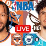 LIVE: NEW YORK KNICKS vs CHARLOTTE HORNETS | NBA | PLAY BY PLAY | SCOREBOARD