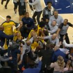 Myles Turner and Pacers get so heated with Trendon Watford and have to be separated
