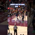 Everyone watched Wendell dunk it!