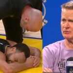 Steve Kerr Provides UPDATE on Steph Curry’s Tailbone Injury 🎤