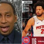 FIRST TAKE | Pistons are LEGIT! - Stephen A. Smith reacts to Cade Cunningham's game-winner vs Heat