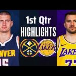 Los Angeles Lakers vs Denver Nuggets Full 1st Qtr Highlights - Mar 19 - 2025 NBA Highlights