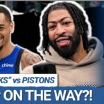 Dallas Mavericks STUN Pistons with a Win | Anthony Davis, Dereck Lively, & Daniel Gafford Returning?