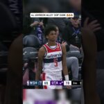 AJ Johnson alley oop dunk vs Utah Jazz 🔥