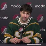 Deni Avdija Postgame Interview | Portland Trail Blazers 128, Denver Nuggets 109 | March 21, 2025