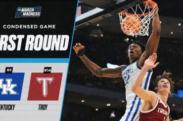 Kentucky vs. Troy - First round NCAA tournament extended highlights