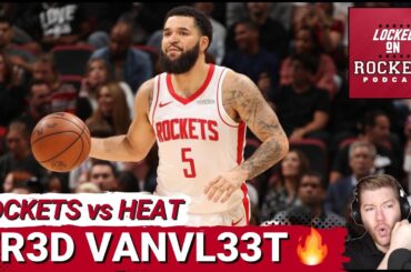 Fred VanVleet Hits NINE THREES & Amen Thompson OWNS Tyler Herro In Houston Rockets Win Vs Miami Heat