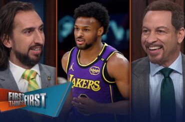 Aaron Rodgers visits Steelers, Bronny James sets career highs in Lakers loss | FIRST THINGS FIRST