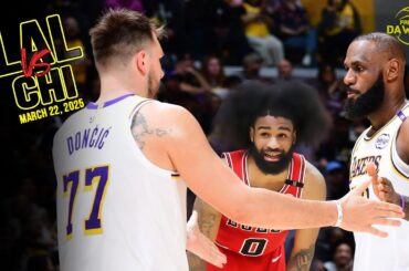 Los Angeles Lakers vs Chicago Bulls Full Game Highlights | March 22, 2025 | FreeDawkins