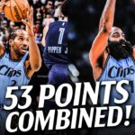 James Harden (30 PTS) & Kawhi Leonard (23 PTS) in Win Over Grizzlies Highlights | LA Clippers