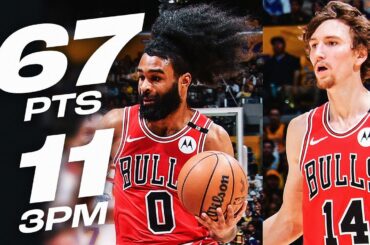 Matas Buzelis (CAREER-HIGH 31 PTS) & Coby White (36 PTS) Go OFF In LA | March 22, 2025