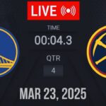 NBA LIVE! Denver Nuggets vs Golden State Warriors | March 23, 2025 Warriors vs Nuggets | 2K25