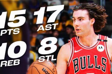 Josh Giddey Posts Near Quadruple-Double In LA! | March 22, 2025