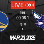 NBA LIVE! Golden State Warriors vs Charlotte Hornets I March 23, 2025 2K Live Warriors vs Hornets